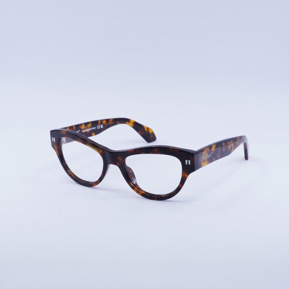 🕶️ New Off-White OERJ076 STYLE 76 6000 Eyeglasses - Havana Frame